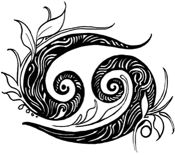 Symbol znaku Rak